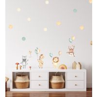 Wallstickers - Animals with Balloons