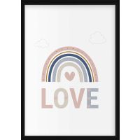 Poster - Rainbow , Love