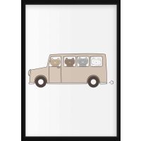 POSTER - Bus with Bears