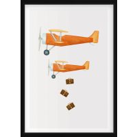 POSTERS - Airplanes and suitcases