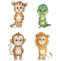 Wallsticker -  Jungle Friends