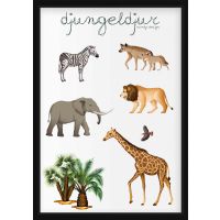 POSTERS - Jungle animals