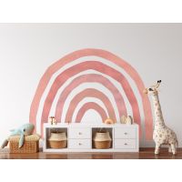 Wallsticker - Mega Rainbow /  Pink