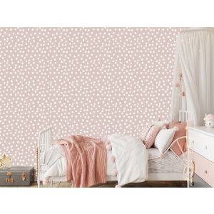 Wall Mural -   White dots