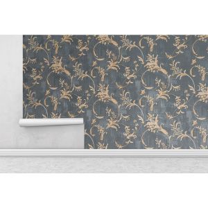 Wall Mural -   Golden and black pattern 